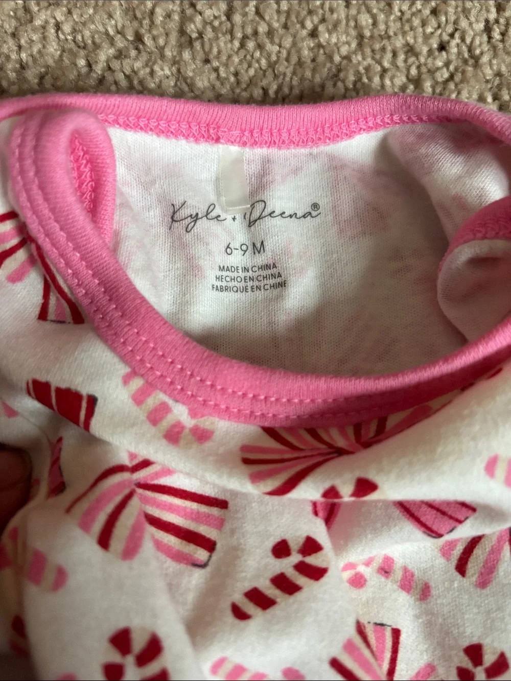 6-9 Baby Girl Outfit Bundle - 8 Pieces